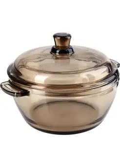 Кастрюля стеклянная