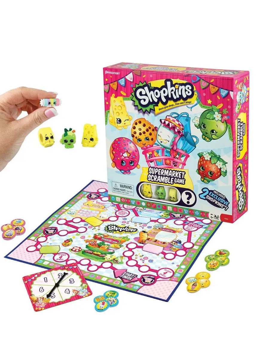 Настольная игра Shopkins Кросс 4050-06 GOLIATH 153588589 купить в  интернет-магазине Wildberries