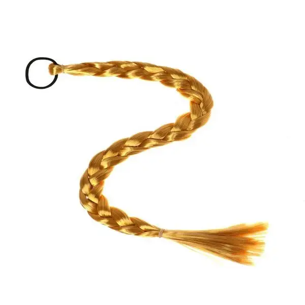 Коса на резинке