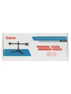 Кронштейн для мониторов ЖК M042 черный 17"-27" Buro 153617312 купить за 2 945 ₽ в интернет-магазине Wildberries