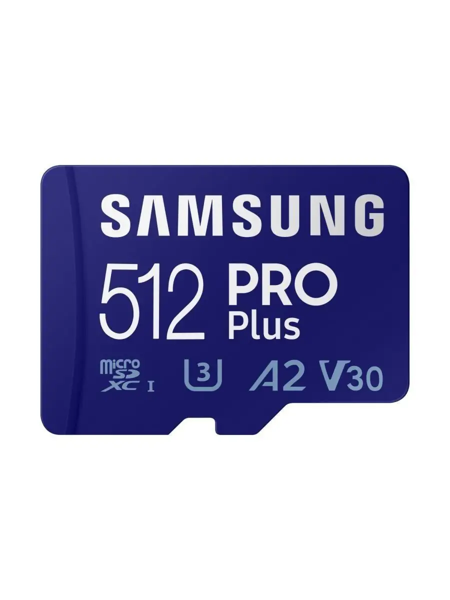 Карта памяти Samsung PRO Plus MB-MD512KA/KR/512GB/microSDXC Samsung 153681801 купить за 4 154 ₽ в интернет-магазине Wildberries