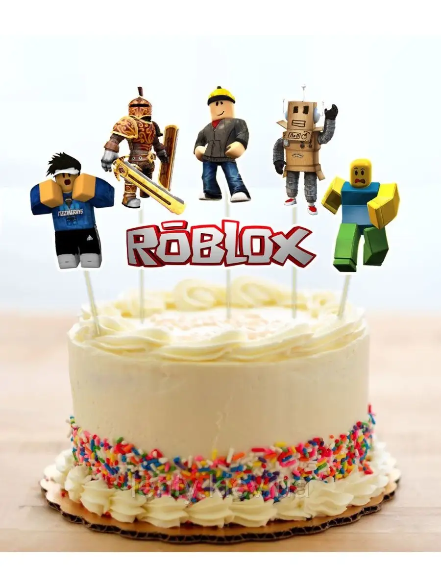 Вафельная картинка Roblox роблокс Торт Мания 153694841 купить за 276 ₽ в  интернет-магазине Wildberries