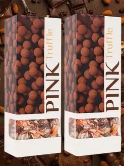 Конфеты "PINK" Truffle кремовая начинка глазированные Вкусно 153703670 купить за 489 ₽ в интернет-магазине Wildberries