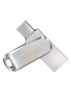 Накопитель USB 3.1 Type-C Flash 128GB Ultra Dual Drive Luxe SanDisk 153780058 купить за 1 943 ₽ в интернет-магазине Wildberries