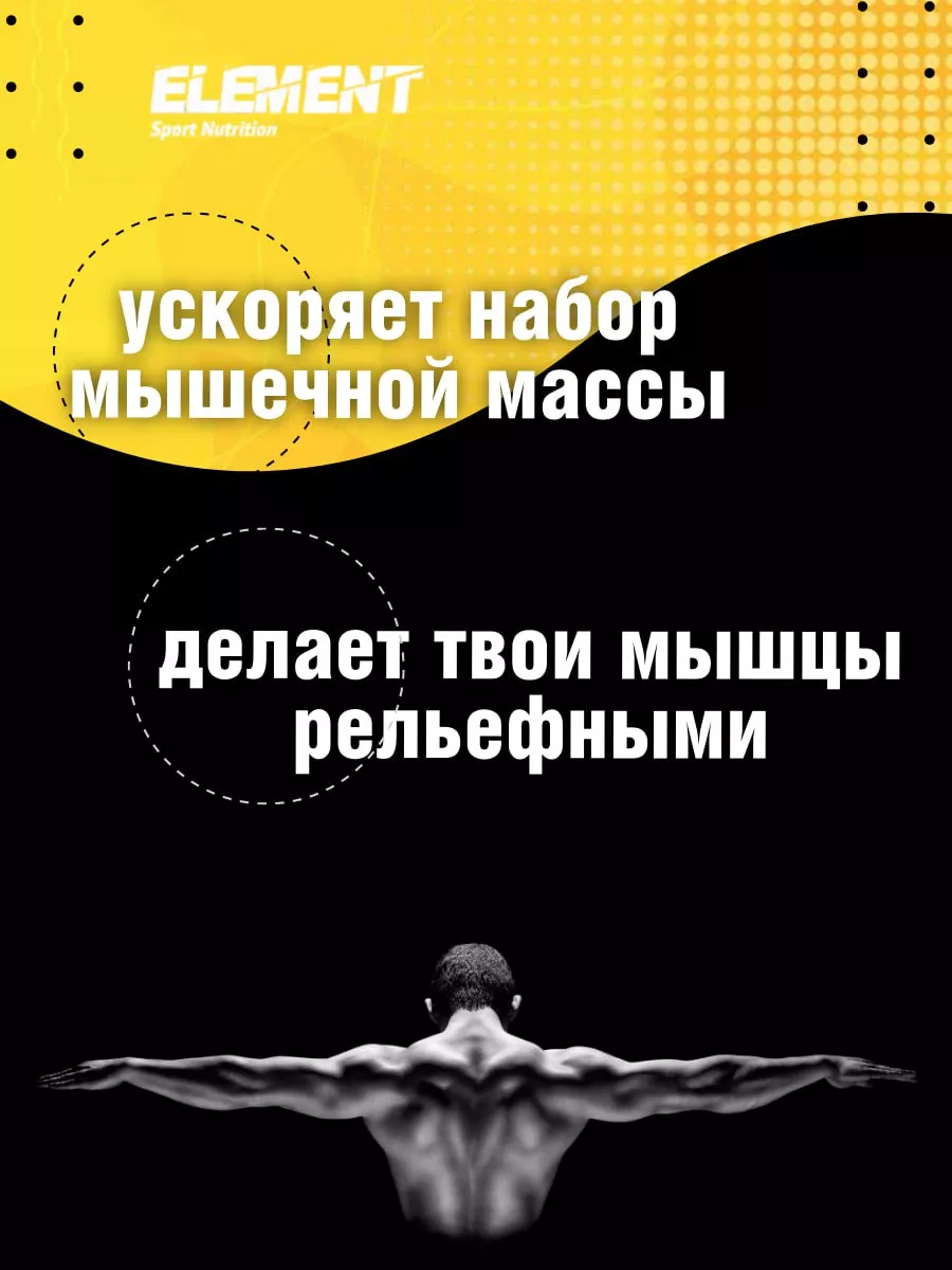 Гейнер для набора массы Элемент Спорт 153795547 купить за 1 046 ₽ в  интернет-магазине Wildberries