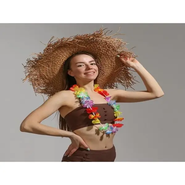 Карнавальный аксессуар для праздника ожерелье гавайское