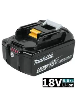 Аккумулятор BL1860B 6.0 Ah (1 шт) (632F69-8) Makita 153855384 купить за 12 917 ₽ в интернет-магазине Wildberries