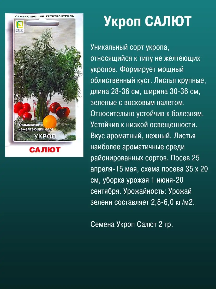 Семена зелени Агрохолдинг Поиск 153871131 купить за 206 ₽ в  интернет-магазине Wildberries