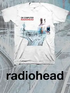 Футболка Radiohead Rock Merch 153902320 купить за 980 ₽ в интернет-магазине Wildberries