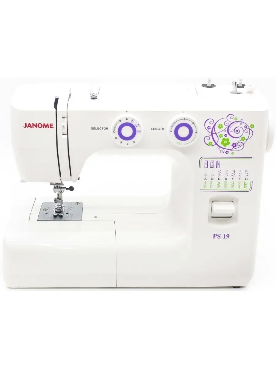 Швейная машина Janome PS-19 Janome 153954937 купить за 15 199 ₽ в  интернет-магазине Wildberries