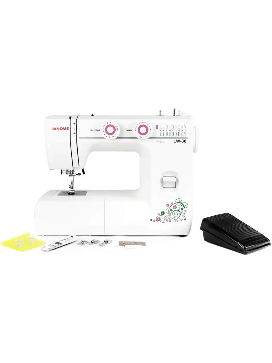 Швейная машина LW-30 Janome 153954941 купить в интернет-магазине Wildberries