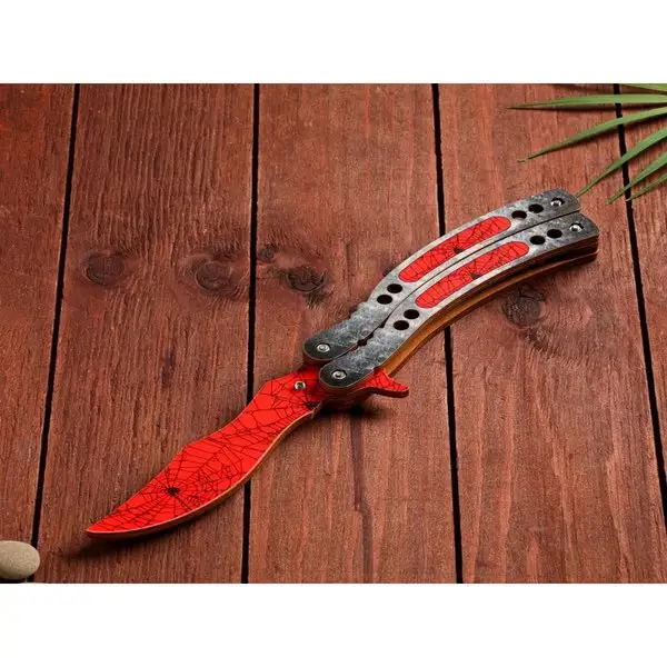 Сувенир деревянный "Нож Бабочка"