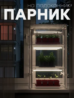 Парник на подоконник Маргарита 3 полки белый корпус GARDEN SHOW 153977848 купить за 1 232 ₽ в интернет-магазине Wildberries