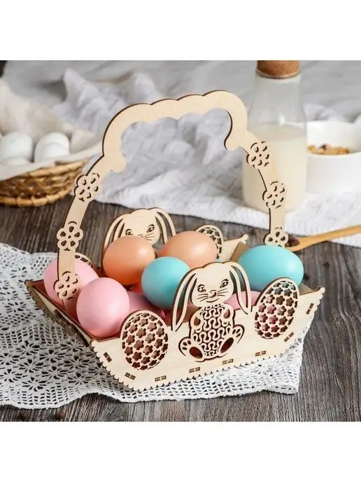 САМЫЕ ПРОСТЫЕ подставки для яиц/ Egg Stands DIY. ХоббиМаркет