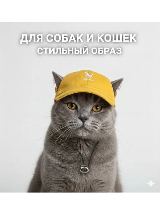Arnydog Кепка для собак и кошек, желтый, фото 2