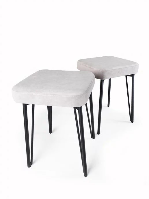 SAMOYLOV MEBEL Табурет для кухни в стиле лофт, 2шт, 2 шт, фото 4