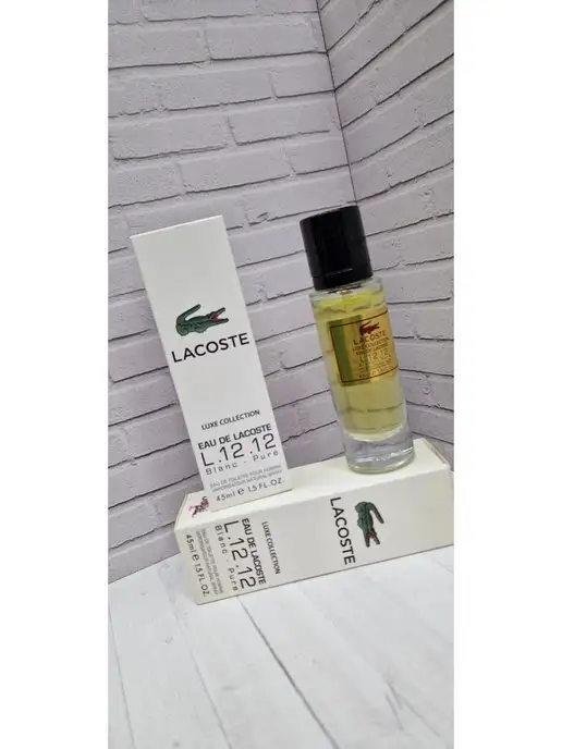 мужские духи Духи Лакост Lacoste L.12.12 Бланк Фужерные Древесные