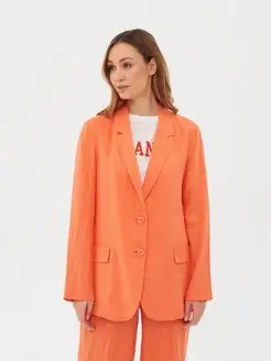 Пиджак жакет льняной летний United Colors of Benetton 154023756