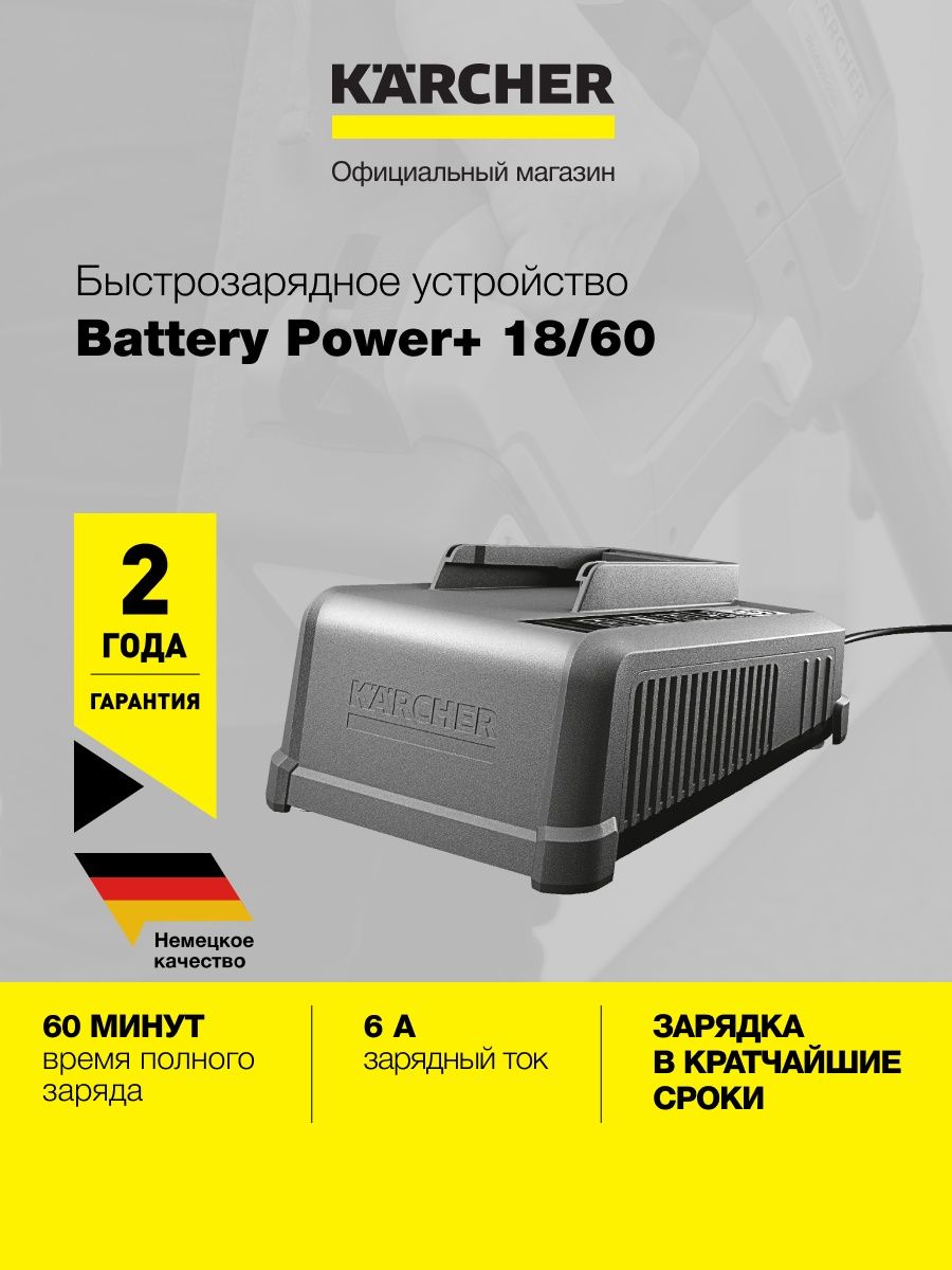 Karcher battery power
