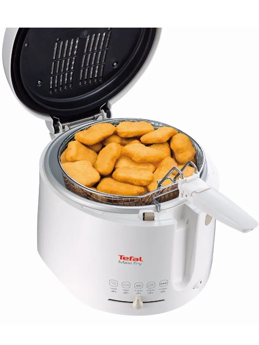 Фритюрница Maxi Fry FF100032, для жарки Tefal 154172950 купить в  интернет-магазине Wildberries