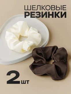 Резинки для волос шелковые набор HairBee 154192585 купить за 139 ₽ в интернет-магазине Wildberries