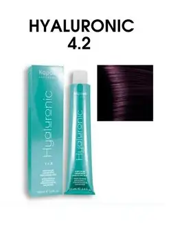 Крем-краска для волос HYALURONIC 4.2 100 мл KAPOUS 154207179 купить за 364 ₽ в интернет-магазине Wildberries