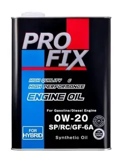 Моторное масло Profix 0W-20 SP GF-6a 4л PROFIX 154209415 купить за 3 361 ₽ в интернет-магазине Wildberries