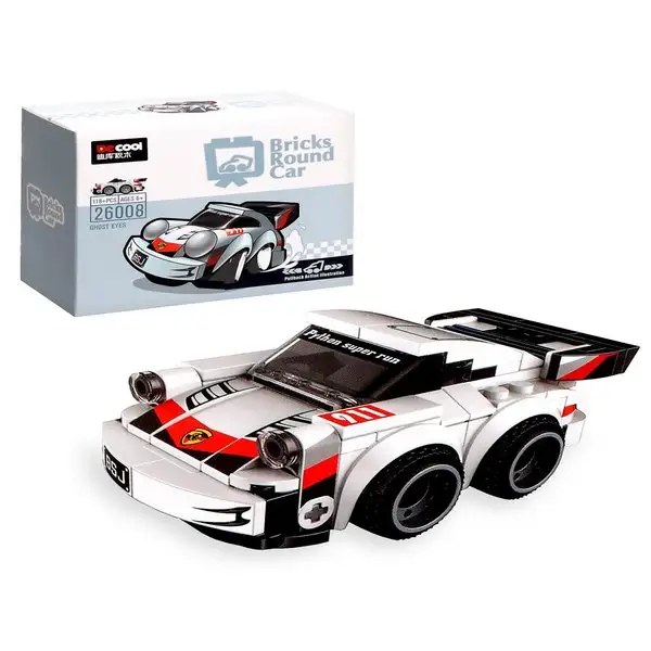 Конструктор инерционный "Спорткар", машина