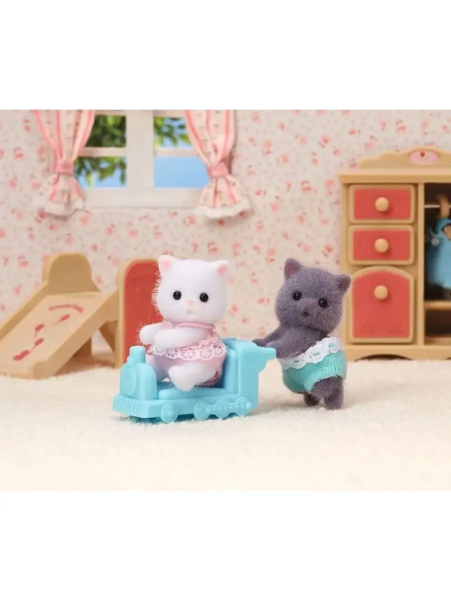 Набор Близняшки Персидские котята 5457 Sylvanian Families 154215136 купить  в интернет-магазине Wildberries