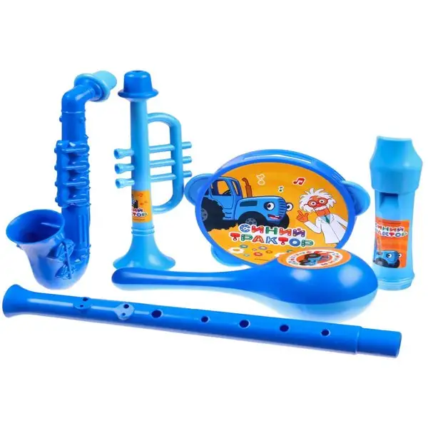 Музыкальные инструменты Синий трактор в наборе 5 предметов