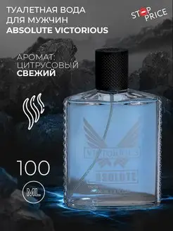 Туалетная вода мужская Absolute Victorious, 100 мл Stop Price 154228171 купить за 286 ₽ в интернет-магазине Wildberries