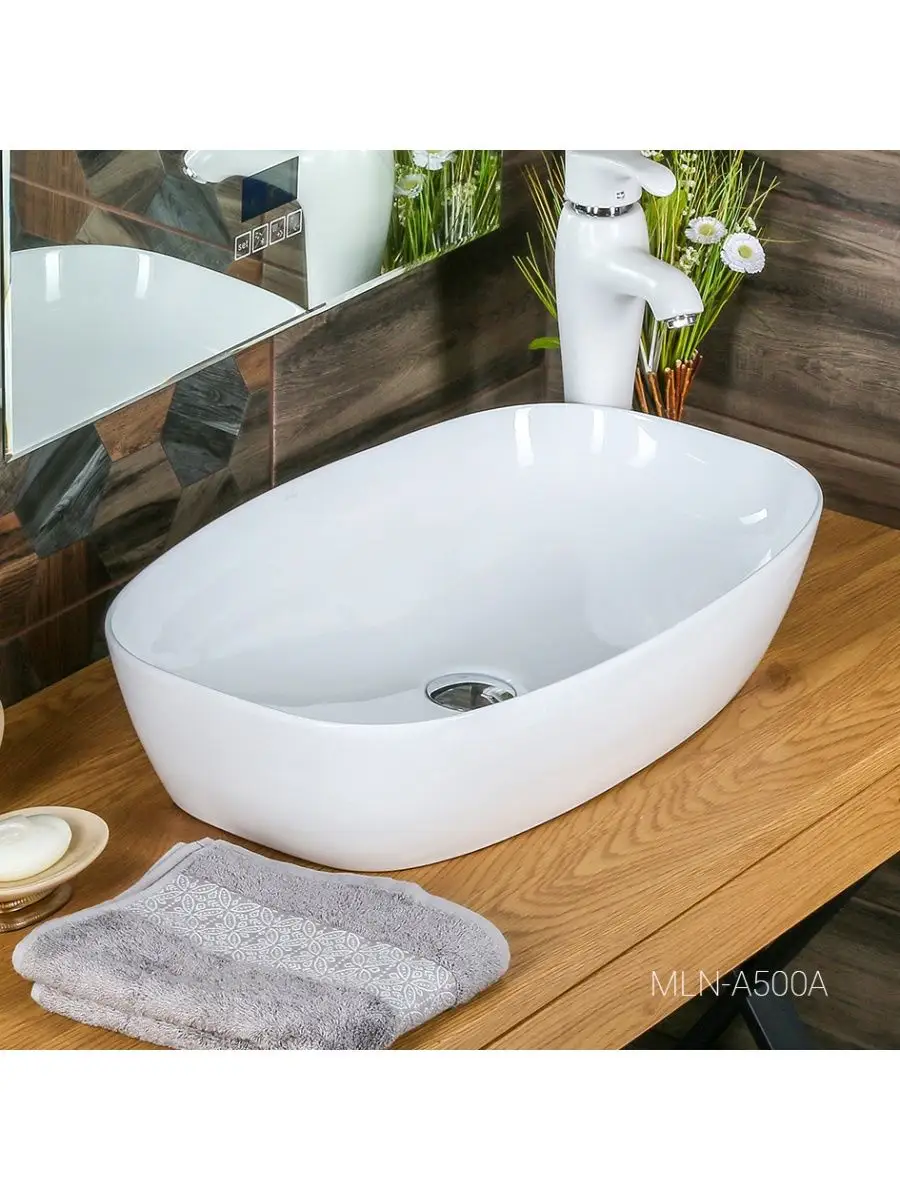 Раковина накладная Melana MLN-78329 (A500A)