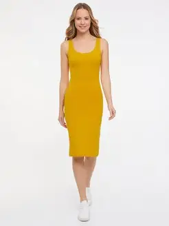 Платье-майка трикотажное oodji 154229515 купить за 388 ₽ в интернет-магазине Wildberries