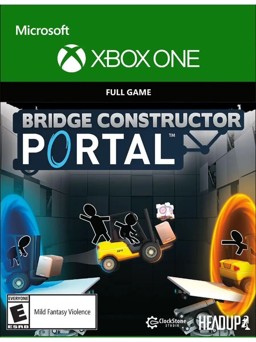 Игра Bridge Constructor Portal для Xbox Microsoft 154233883 купить за 1 216  ₽ в интернет-магазине Wildberries