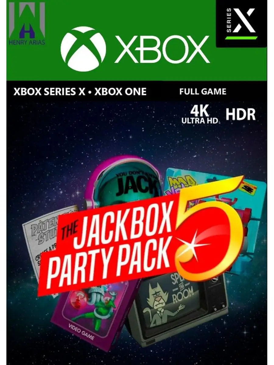 Игра The Jackbox Party Pack 5 для Xbox Microsoft 154233976 купить за 1 399  ₽ в интернет-магазине Wildberries