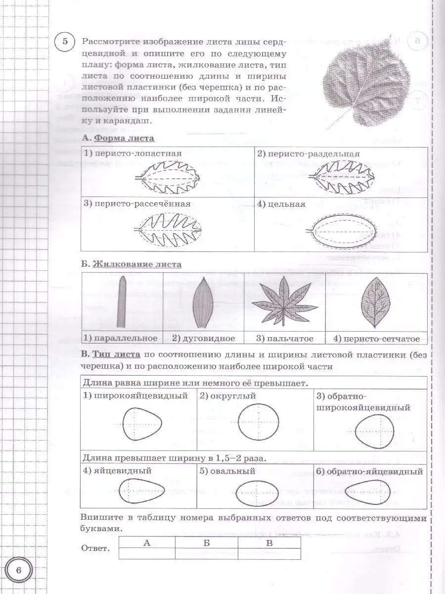 ВПР Биология 6 класс. 10 вариантов. ТЗ. ФГОС НОВЫЙ Экзамен 154247585 купить  за 284 ₽ в интернет-магазине Wildberries