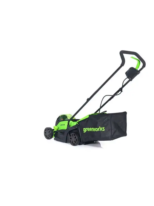 Greenworks Газонокосилка аккумуляторная 24V, 33 см, без АКБ и ЗУ, вариант, фото 4