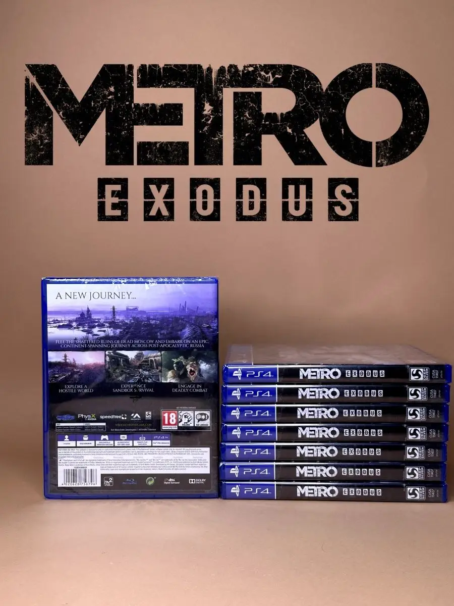 Metro Exodus / Метро Исход (PS4/PS5, диск, русская озвучка) ХДМИ 154279727  купить за 1 726 ₽ в интернет-магазине Wildberries