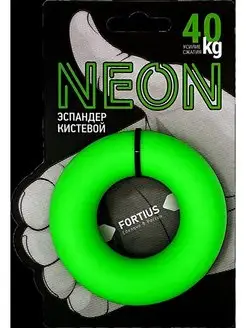 Эспандер кистевой Neon 40 кг зеленый Fortius 154303433 купить за 224 ₽ в интернет-магазине Wildberries