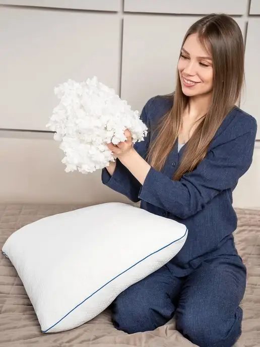 WOWSLEEP Подушка ортопедическая 50х70 с регулируемой высотой, 50x70, фото 8