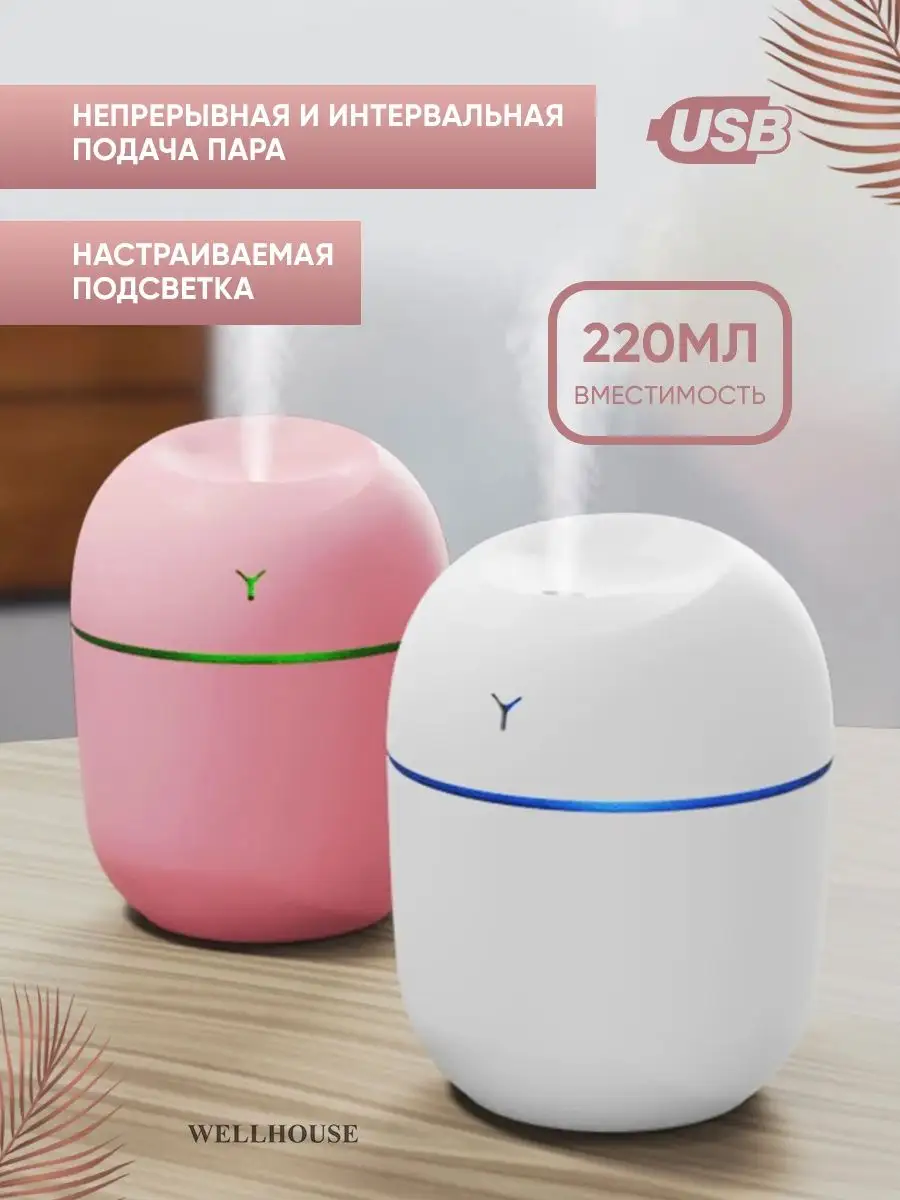 Увлажнитель воздуха для дома Wellhouse 154368872 купить за 220 ₽ в  интернет-магазине Wildberries