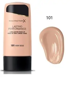 Крем тональный Max Factor Lasting Performance (тон № 101) Max Factor 154373462 купить за 272 ₽ в интернет-магазине Wildberries