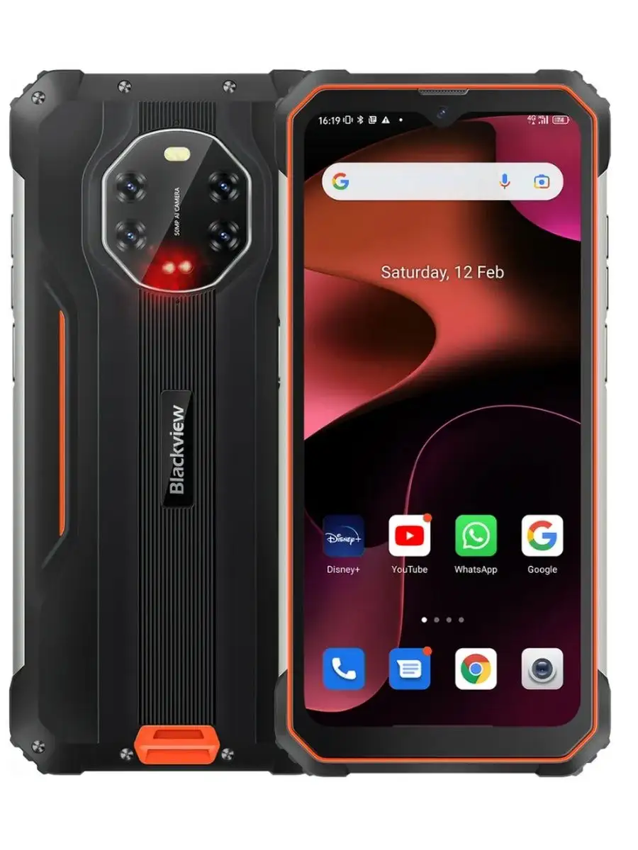 Защищенный смартфон Blackview BV8800, 8+128 Gb Blackview 154391796 купить  за 18 824 ₽ в интернет-магазине Wildberries