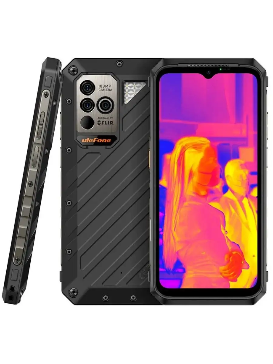 Защищенный смартфон Ulefone Armor Power 18T, 12+256 Gb Ulefone 154394249  купить в интернет-магазине Wildberries