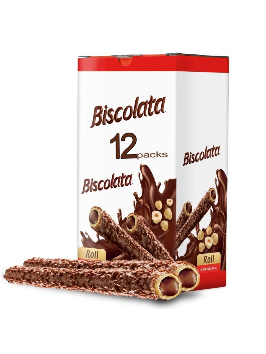 Вафельные трубочки Biscolata