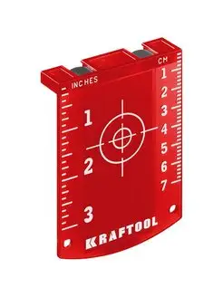 Мишень для лазерных приборов KRAFTOOL 154470519 купить за 333 ₽ в интернет-магазине Wildberries