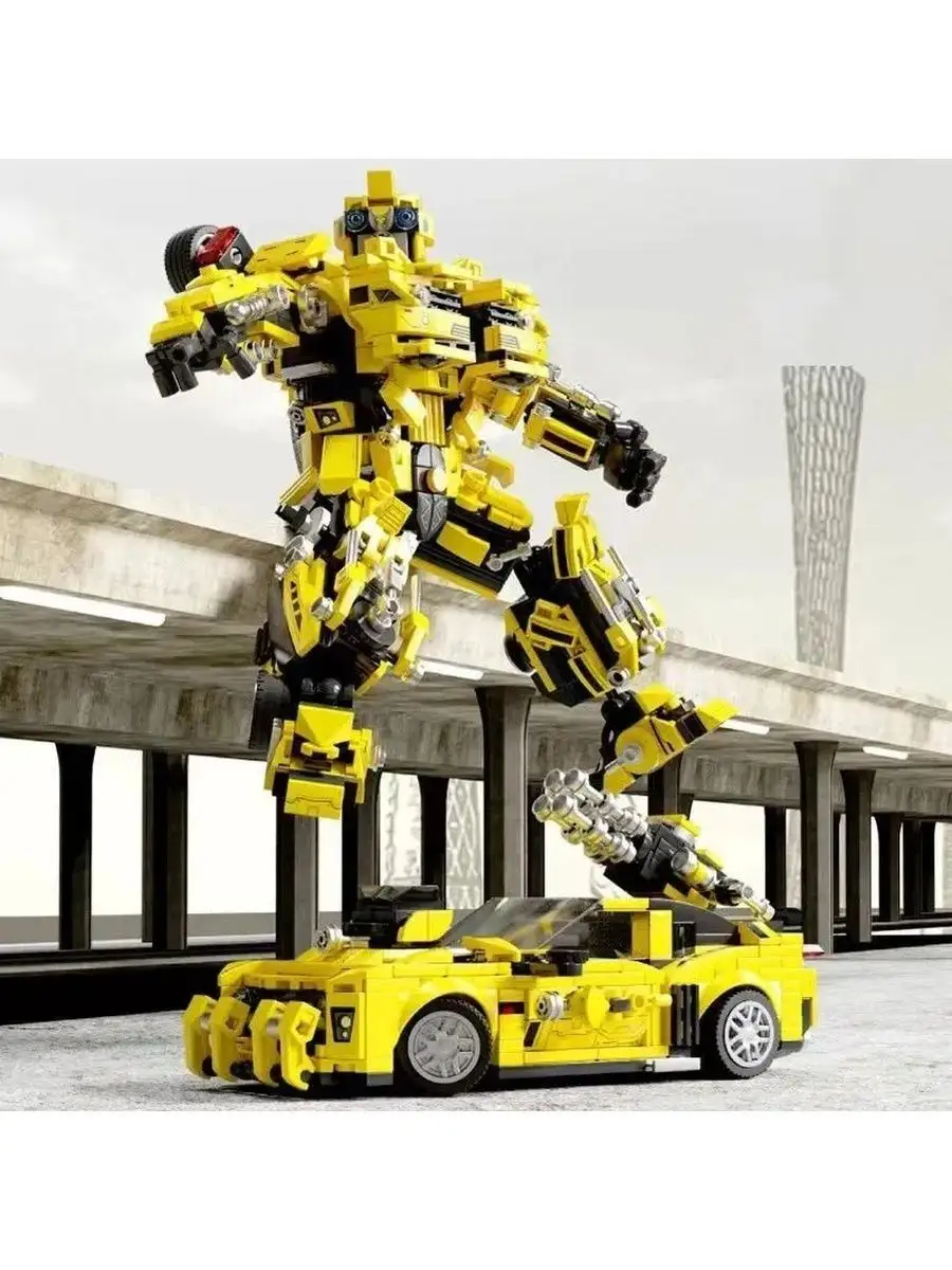 Конструктор Трансформеры Bumblebee Робот Грузовик Прайм 2 в1 LEGO 154508507  купить в интернет-магазине Wildberries