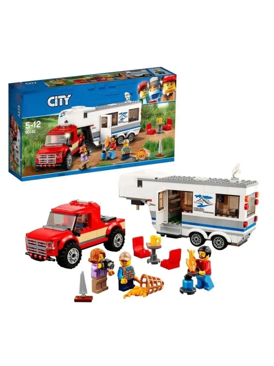 Конструктор Cities Сити Дом на колесах Пикник аналог LEGO LEGO 154510532  купить за 1 425 ₽ в интернет-магазине Wildberries