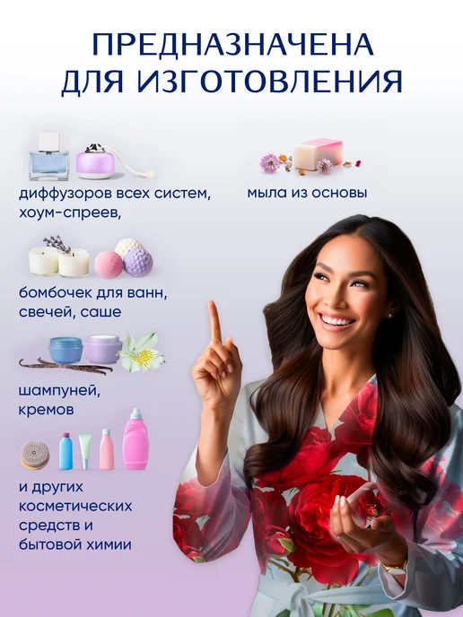 Ampliter Отдушка ароматизатор Роза 100мл, 100 мл, фото 2