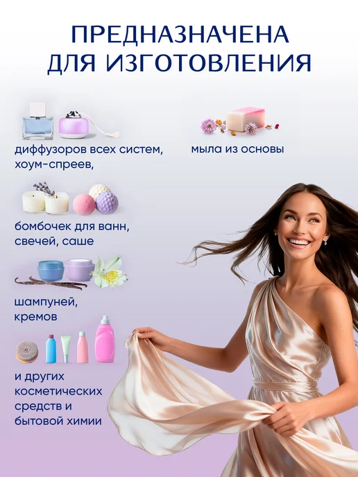 Ampliter Отдушка ароматизатор Нежный шелк 100мл, 100 мл, фото 2